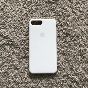White Silicone iPhone 7/8 Plus Case